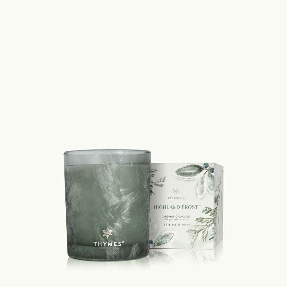 Thymes Highland Frost Boxed Votive Candle image number 0